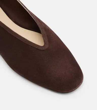 Le Monde Béryl Le Monde Béryl Luna suede ballet flats | Thumbnail 3
