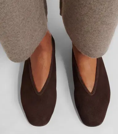 Le Monde Béryl Le Monde Béryl Luna suede ballet flats | Thumbnail 6