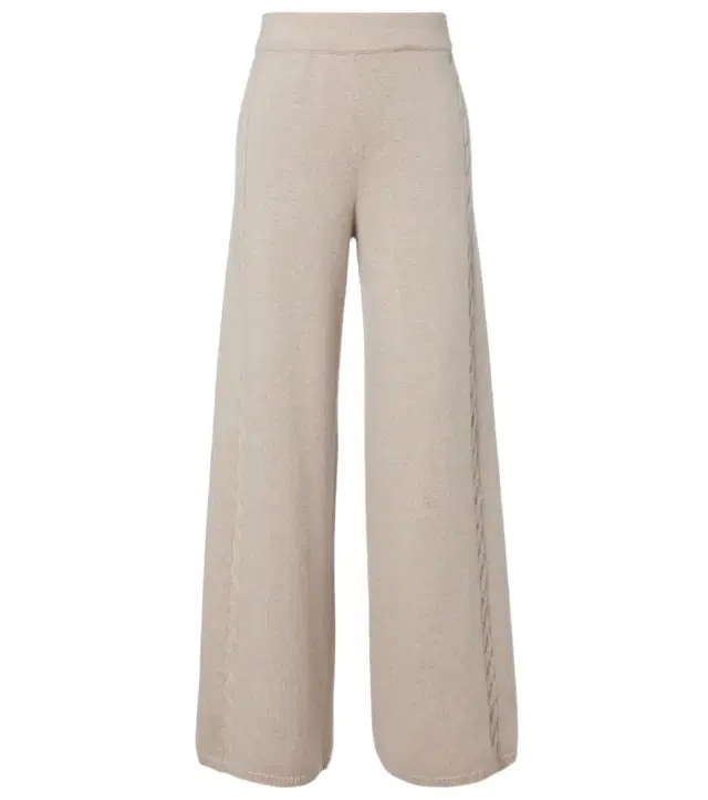 Olanda cashmere wide-leg pants