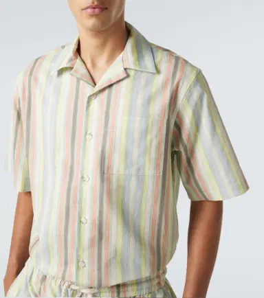 Commas Striped linen shirt | Thumbnail 4