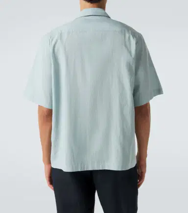 Commas Embroidered bowling shirt | Thumbnail 2