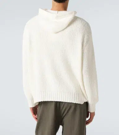 Commas Knitted cotton hoodie | Thumbnail 3