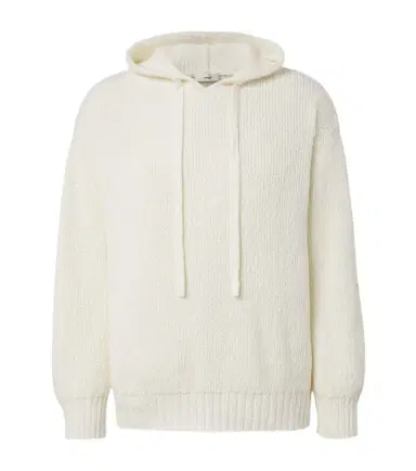 Commas Knitted cotton hoodie | Thumbnail 1