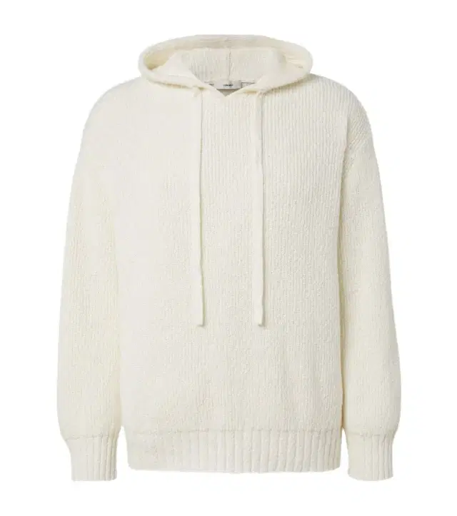 Commas Knitted cotton hoodie