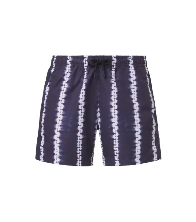 Commas Striped swim trunks