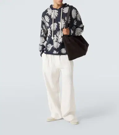 Commas Jacquard terry hoodie | Thumbnail 5