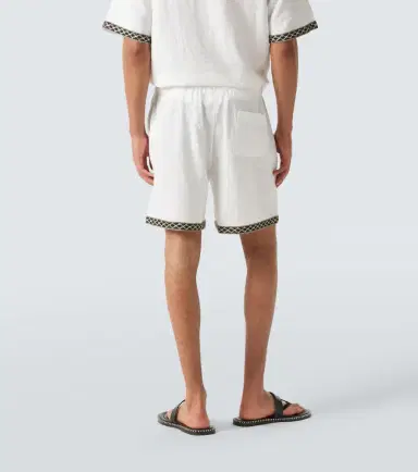 Commas Crochet-trimmed shorts | Thumbnail 2
