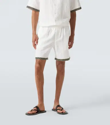 Commas Crochet-trimmed shorts | Thumbnail 5
