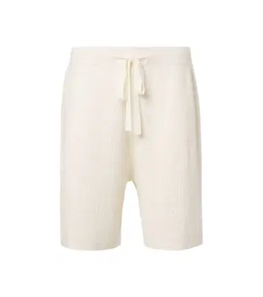 Commas Crochet cotton and hemp Bermuda shorts | Thumbnail 1