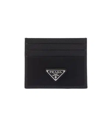 Prada Re-Nylon and Saffiano leather card holder | Thumbnail 1