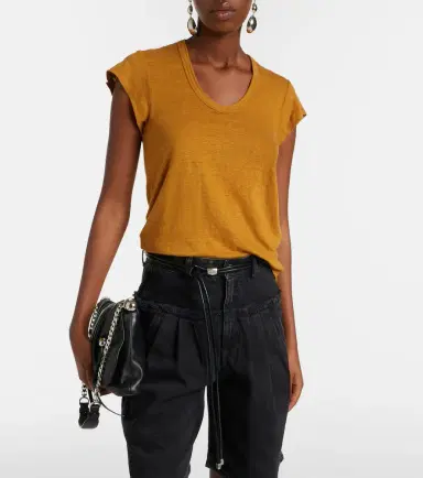 Marant Étoile Zankou linen T-shirt | Thumbnail 3