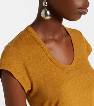Marant Étoile Zankou linen T-shirt | Thumbnail 4