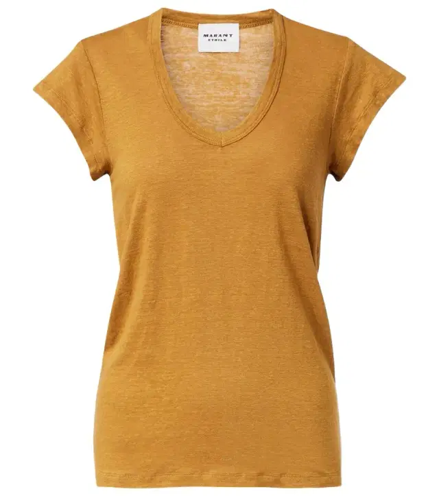 Marant Etoile Zankou linen T-shirt