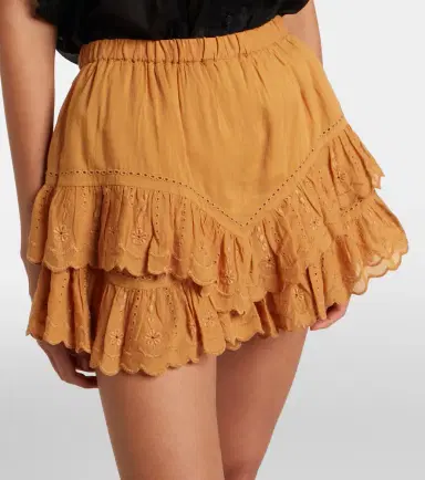 Marant Étoile Jocadia broderie anglaise cotton shorts | Thumbnail 2