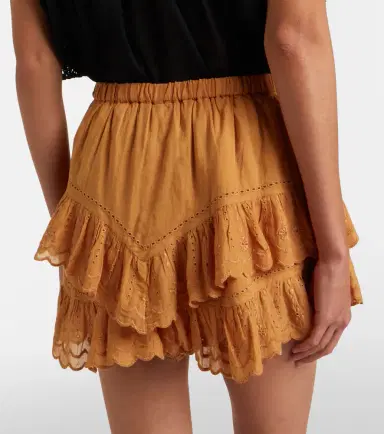 Marant Étoile Jocadia broderie anglaise cotton shorts | Thumbnail 3