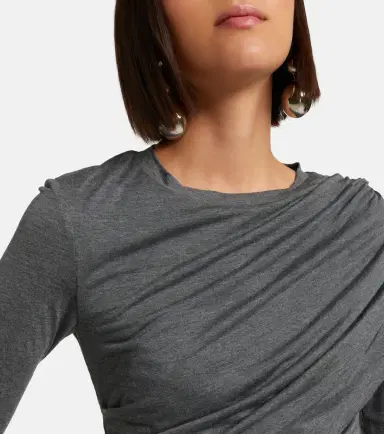 Marant Étoile Dressi draped jersey top | Thumbnail 5