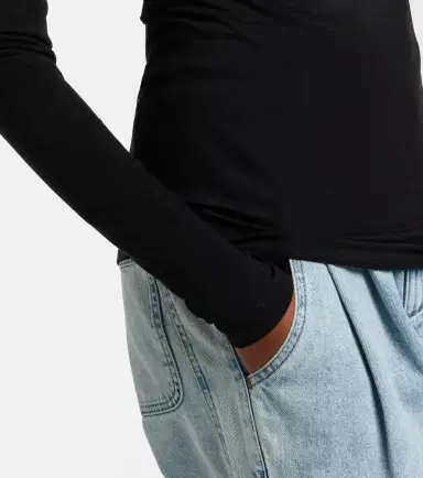 Marant Étoile Dressi draped jersey top | Thumbnail 3