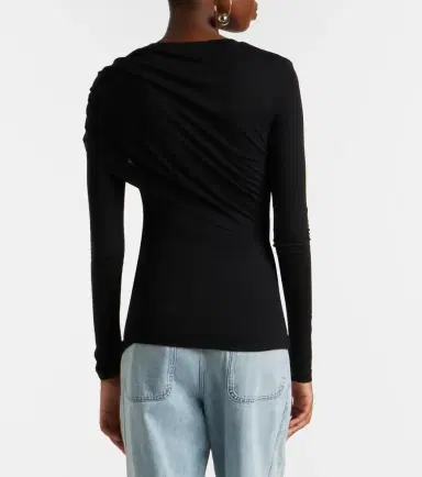 Marant Étoile Dressi draped jersey top | Thumbnail 5