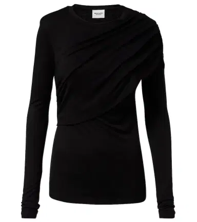 Marant Étoile Dressi draped jersey top | Thumbnail 1