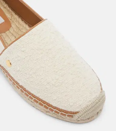 Stella McCartney Gaia embellished canvas espadrilles | Thumbnail 3