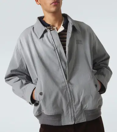 Miu Miu Cotton twill blouson jacket | Thumbnail 2