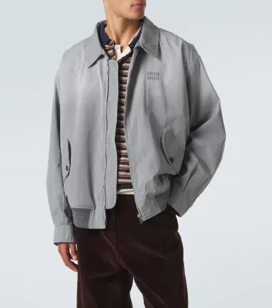 Miu Miu Cotton twill blouson jacket | Thumbnail 4