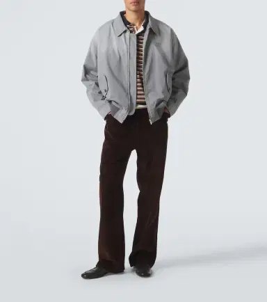Miu Miu Cotton twill blouson jacket | Thumbnail 6