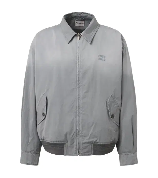 Miu Miu Cotton twill blouson jacket