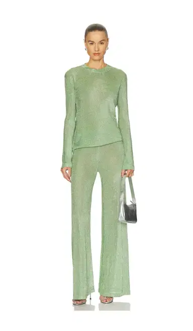 SEROYA Sheldon Metallic Knit Pant | Thumbnail 5 SEROYA Sheldon Metallic Knit Pant | Thumbnail 5