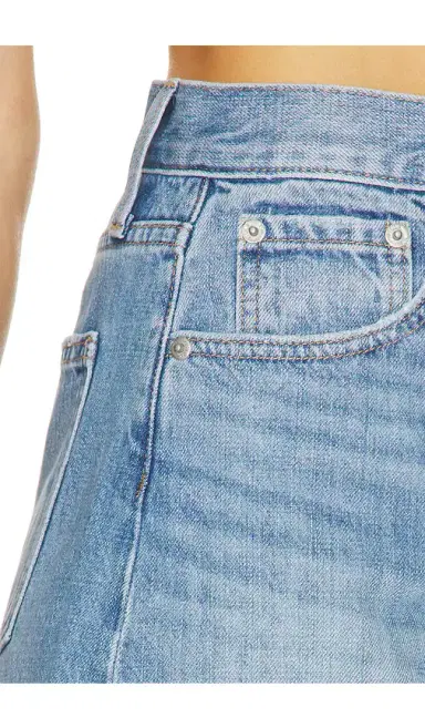 Pistola Saige High Rise A-Line Shorts | Thumbnail 6