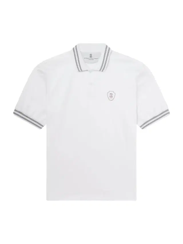 Brunello Cucinelli Logo-Appliquéd Striped Cotton-Jersey Polo Shirt - Men