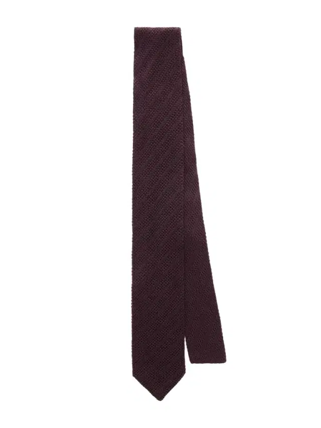 Brunello Cucinelli 8cm Knitted Silk Tie - Men