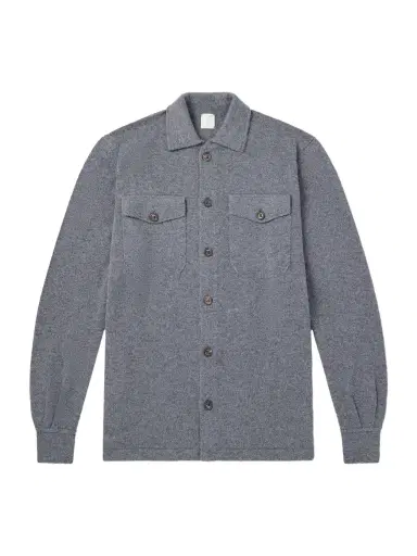 ELEVENTY Cashmere Knitted Overshirt - Men | Thumbnail 1 ELEVENTY Cashmere Knitted Overshirt - Men | Thumbnail 1