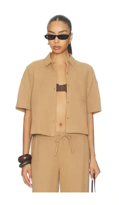 Barefoot Dreams Button Up Shirt | Thumbnail 2