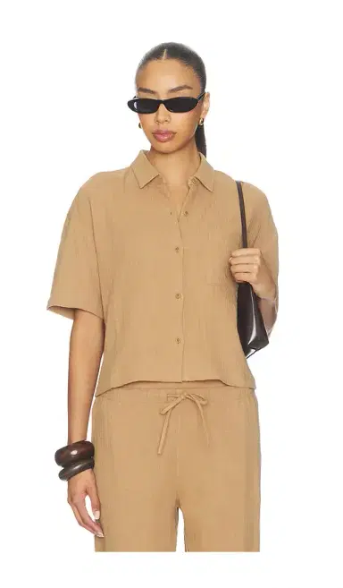 Barefoot Dreams Button Up Shirt | Thumbnail 1