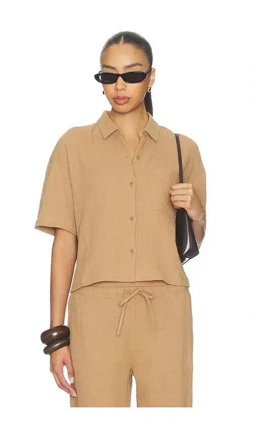 Barefoot Dreams Button Up Shirt