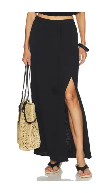 Bobi Belted Maxi Skirt | Thumbnail 1 Bobi Belted Maxi Skirt | Thumbnail 1