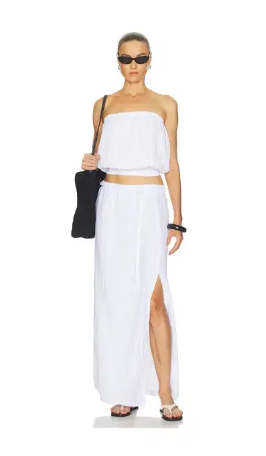 Bobi Belted Maxi Skirt | Thumbnail 5