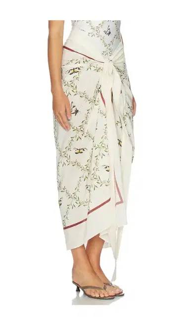 Agua by Agua Bendita Lavanda Midi Skirt | Thumbnail 2 Agua by Agua Bendita Lavanda Midi Skirt | Thumbnail 2