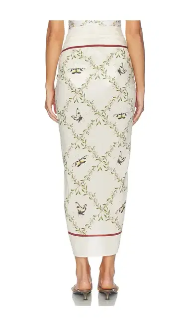 Agua by Agua Bendita Lavanda Midi Skirt | Thumbnail 4 Agua by Agua Bendita Lavanda Midi Skirt | Thumbnail 4