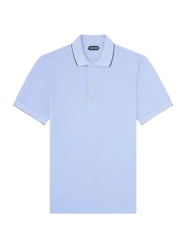 Tom Ford Contrast-Tipped Lyocell-Piqué Polo Shirt - Men