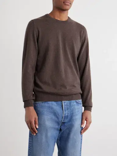 FEDELI Cashmere Sweater - Men | Thumbnail 3 FEDELI Cashmere Sweater - Men | Thumbnail 3