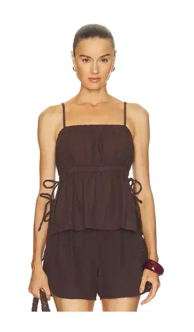 Bobi Side Tie Cami Top | Thumbnail 2