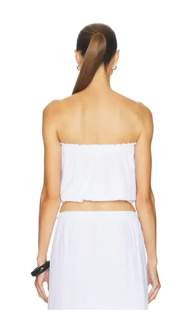 Bobi Smocked Tube Top | Thumbnail 3