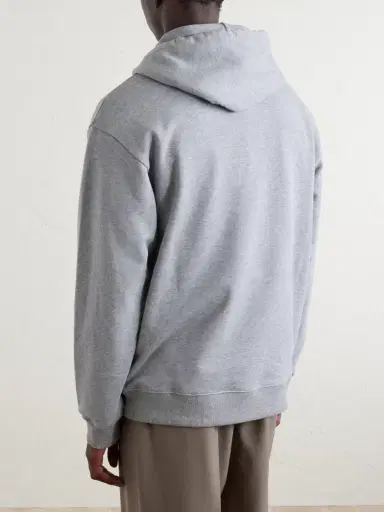 Valentino Garavani Vlogo Signature Cotton Hoodie - Men | Thumbnail 4