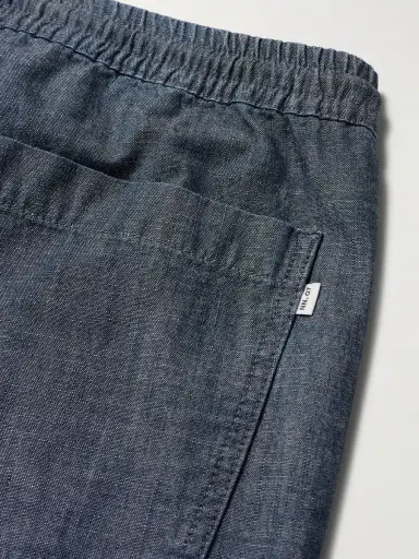 NN07 Gregor 10056 Straight-Leg Cotton-Chambray Drawstring Shorts - Men | Thumbnail 5