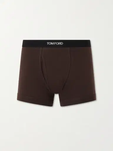 Tom Ford Stretch Cotton-Blend Jersey Boxer Briefs - Men | Thumbnail 2