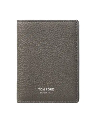 Tom Ford T Line Leather Folding Cardholder - Men | Thumbnail 1 Tom Ford T Line Leather Folding Cardholder - Men | Thumbnail 1