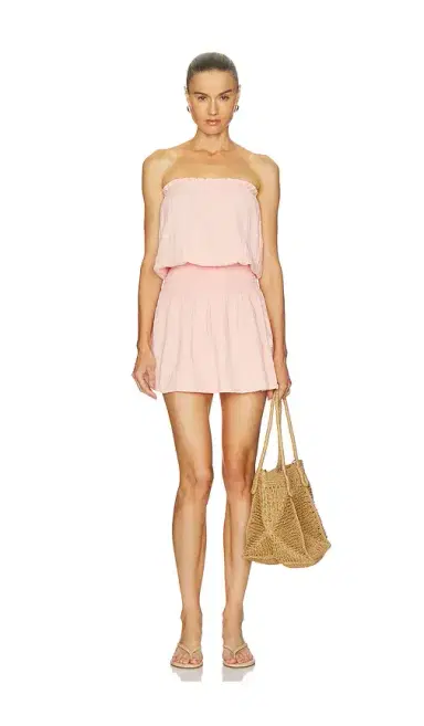 Bobi Smocked Tube Dress | Thumbnail 1 Bobi Smocked Tube Dress | Thumbnail 1