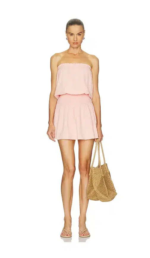 Smocked Tube Dress